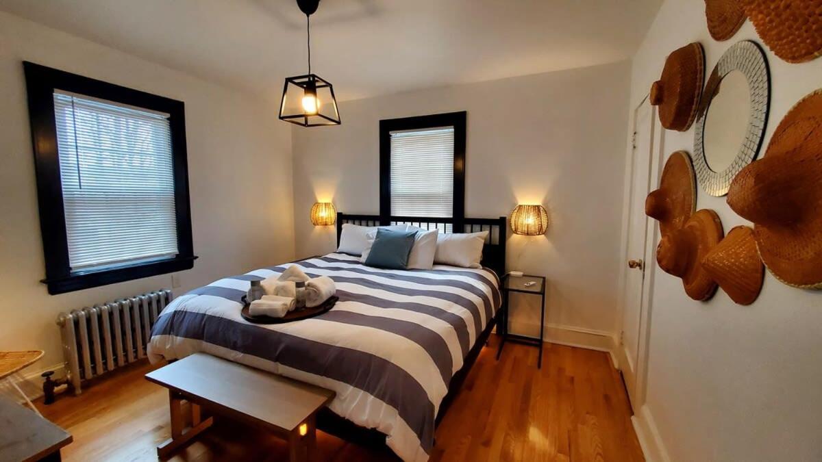 Апартаменты The Blue Sapphire 2Br 2 King Beds & Ample Backyard Бриджпорт Экстерьер фото