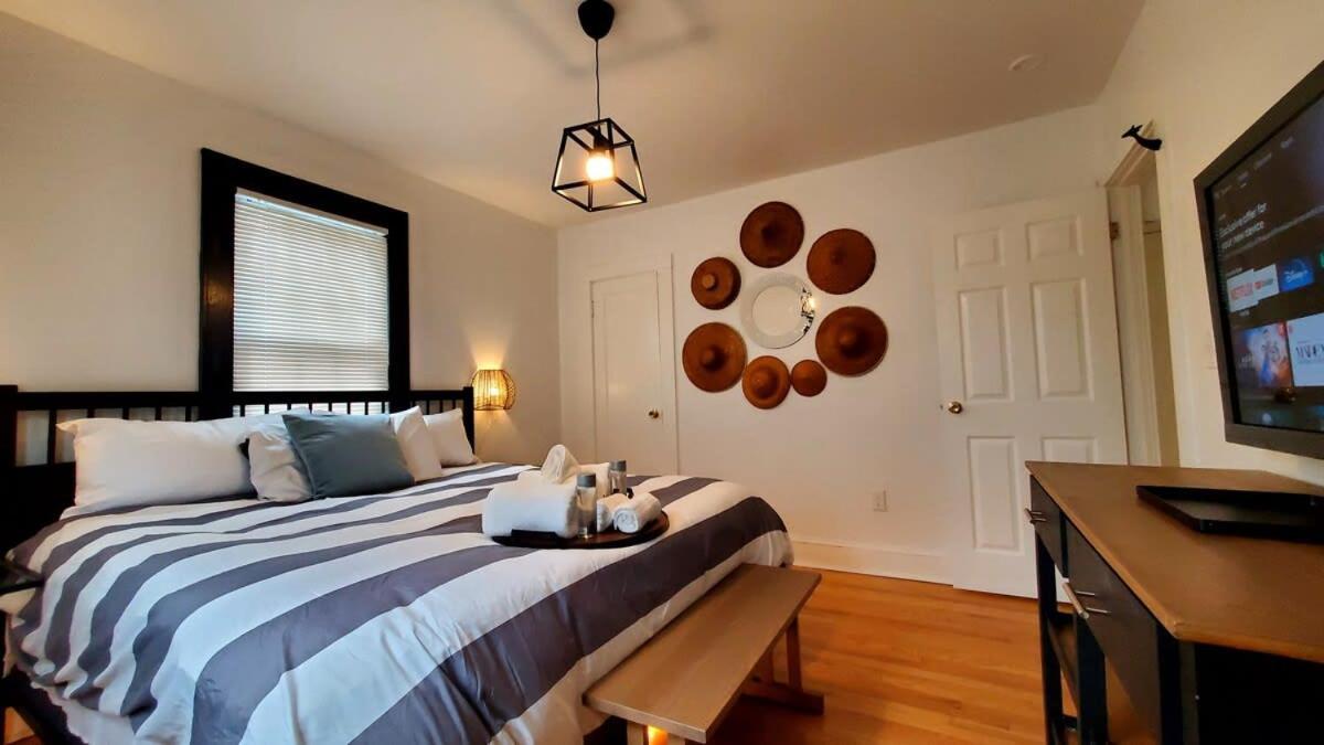 Апартаменты The Blue Sapphire 2Br 2 King Beds & Ample Backyard Бриджпорт Экстерьер фото