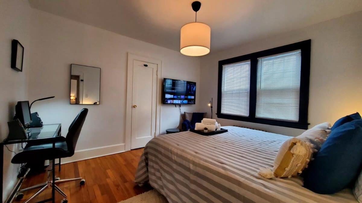 Апартаменты The Blue Sapphire 2Br 2 King Beds & Ample Backyard Бриджпорт Экстерьер фото