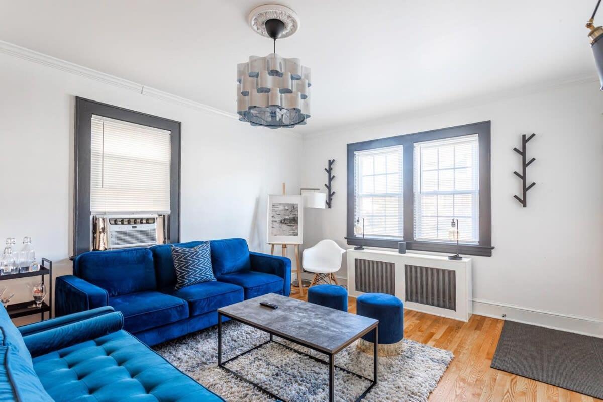 Апартаменты The Blue Sapphire 2Br 2 King Beds & Ample Backyard Бриджпорт Экстерьер фото