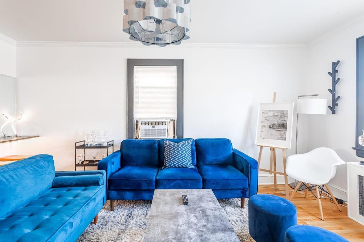 Апартаменты The Blue Sapphire 2Br 2 King Beds & Ample Backyard Бриджпорт Экстерьер фото